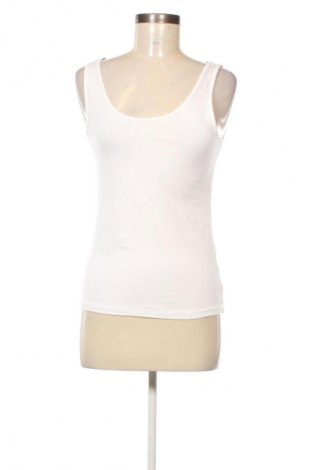 Γυναικείο αμάνικο μπλουζάκι H&M, Μέγεθος M, Χρώμα Λευκό, Τιμή 8,75 €