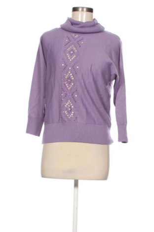 Дамски пуловер Alfred Dunner, Размер M, Цвят Лилав, Цена 20,99 лв.