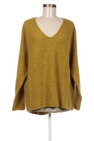 Γυναικείο πουλόβερ Amisu, Μέγεθος XL, Χρώμα Χρυσαφί, Τιμή 13,99 €