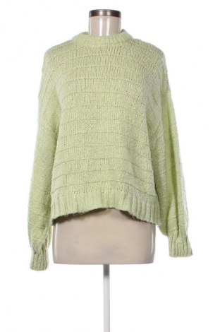 Дамски пуловер Bershka, Размер XS, Цвят Зелен, Цена 20,99 лв.