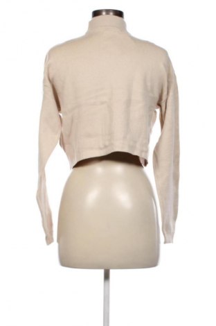 Pulover de femei Bershka, Mărime XS, Culoare Bej, Preț 67,99 Lei