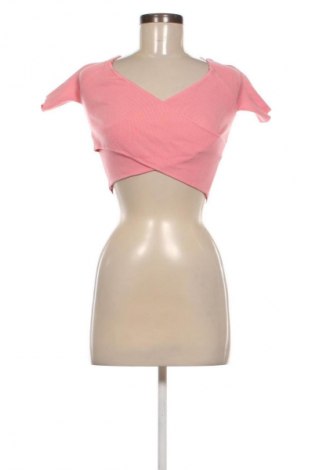 Pulover de femei Bershka, Mărime L, Culoare Roz, Preț 76,32 Lei