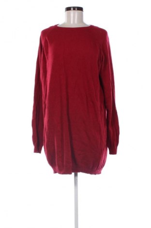 Дамски пуловер Bershka, Размер L, Цвят Червен, Цена 20,99 лв.