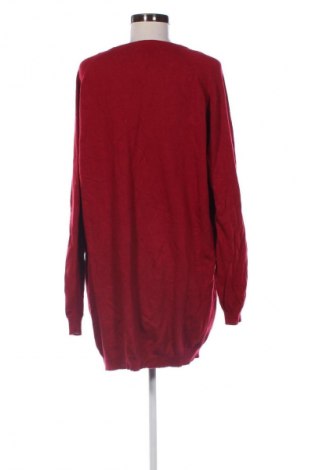 Дамски пуловер Bershka, Размер L, Цвят Червен, Цена 20,99 лв.