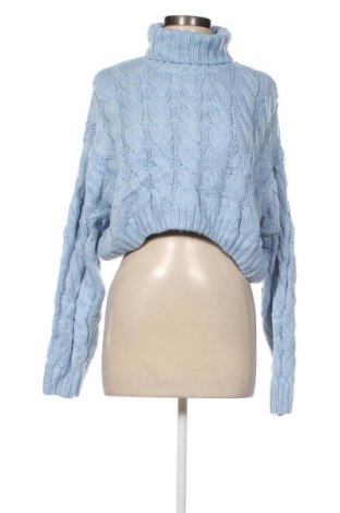 Damenpullover Bershka, Größe S, Farbe Blau, Preis 11,99 €