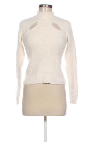 Γυναικείο πουλόβερ Bershka, Μέγεθος L, Χρώμα Εκρού, Τιμή 10,99 €