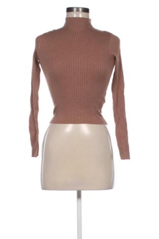 Γυναικείο πουλόβερ Bershka, Μέγεθος S, Χρώμα Καφέ, Τιμή 21,99 €