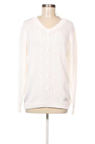 Дамски пуловер Blue Motion, Размер XL, Цвят Бял, Цена 11,99 лв.