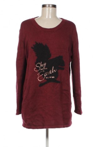 Dámsky pulóver Bpc Bonprix Collection, Veľkosť XL, Farba Červená, Cena  9,95 €