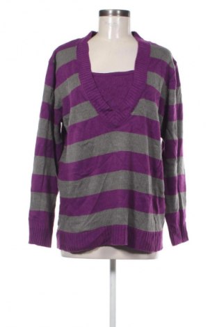 Дамски пуловер Bpc Bonprix Collection, Размер XXL, Цвят Многоцветен, Цена 27,99 лв.