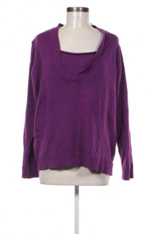 Damenpullover Bpc Bonprix Collection, Größe XXL, Farbe Lila, Preis 22,99 €