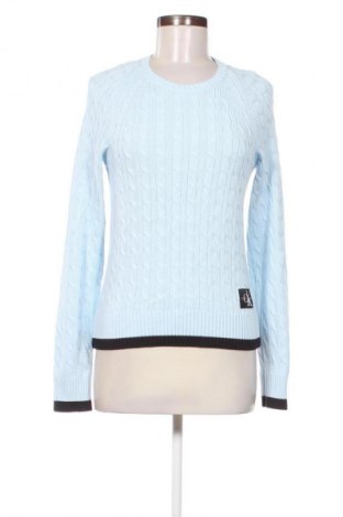 Pulover de femei Calvin Klein Jeans, Mărime M, Culoare Albastru, Preț 256,99 Lei