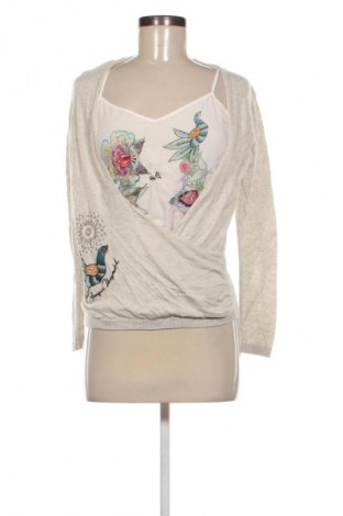 Damenpullover Desigual, Größe XS, Farbe Grau, Preis € 32,00