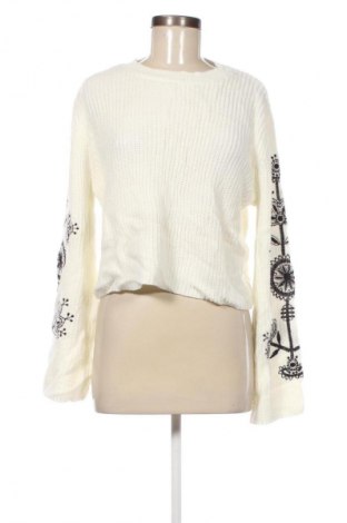 Γυναικείο πουλόβερ Francesca's, Μέγεθος XS, Χρώμα Λευκό, Τιμή 11,99 €