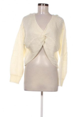 Дамски пуловер H&M Divided, Размер M, Цвят Бял, Цена 14,99 лв.