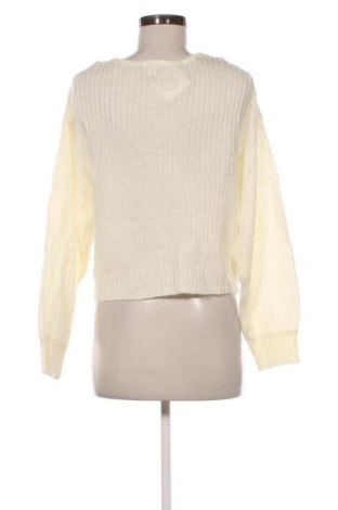 Дамски пуловер H&M Divided, Размер M, Цвят Бял, Цена 14,99 лв.