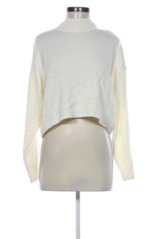 Pulover de femei H&M Divided, Mărime S, Culoare Alb, Preț 62,99 Lei