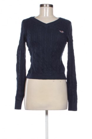 Дамски пуловер Hollister, Размер XS, Цвят Син, Цена 21,99 лв.