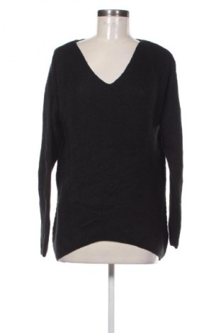 Дамски пуловер Jean Pascale, Размер M, Цвят Черен, Цена 14,99 лв.