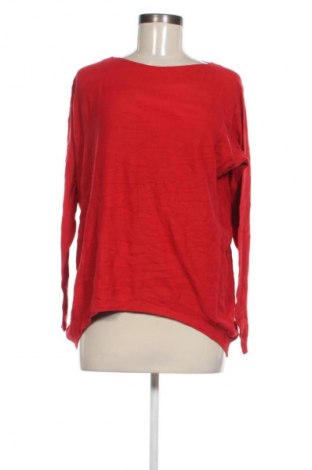 Дамски пуловер Kontatto, Размер L, Цвят Червен, Цена 21,99 лв.