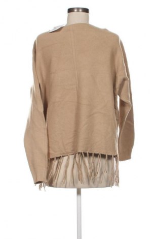 Дамски пуловер M&V, Размер L, Цвят Бежов, Цена 14,99 лв.