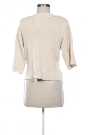 Дамски пуловер Massimo Dutti, Размер S, Цвят Бежов, Цена 59,99 лв.
