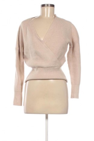 Дамски пуловер Mohito, Размер M, Цвят Бежов, Цена 20,99 лв.