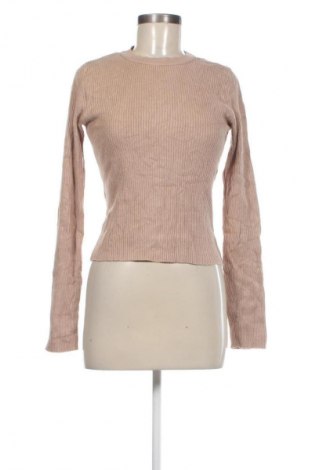 Pulover de femei NA-KD, Mărime M, Culoare Bej, Preț 58,99 Lei