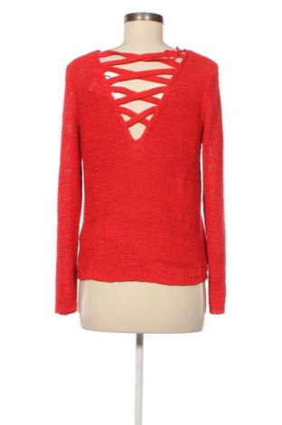 Női pulóver ONLY, Méret M, Szín Piros, Ár 2 989 Ft