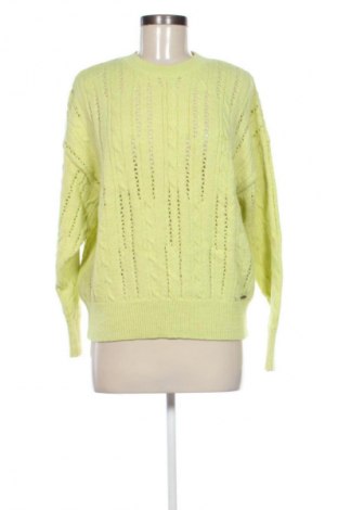 Дамски пуловер Pepe Jeans, Размер S, Цвят Зелен, Цена 142,99 лв.