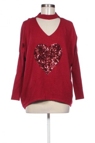 Damenpullover Qed London, Größe S, Farbe Rot, Preis 20,92 €