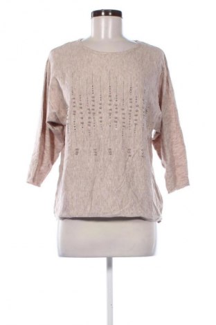 Дамски пуловер Rockmans, Размер M, Цвят Бежов, Цена 13,99 лв.