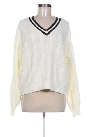 Γυναικείο πουλόβερ SHEIN, Μέγεθος M, Χρώμα Λευκό, Τιμή 14,83 €