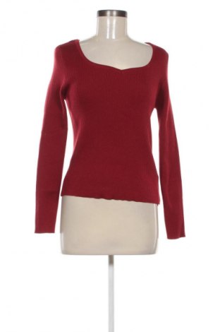 Дамски пуловер SHEIN, Размер M, Цвят Червен, Цена 29,00 лв.