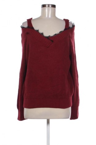 Női pulóver SHEIN, Méret XXL, Szín Piros, Ár 6 119 Ft