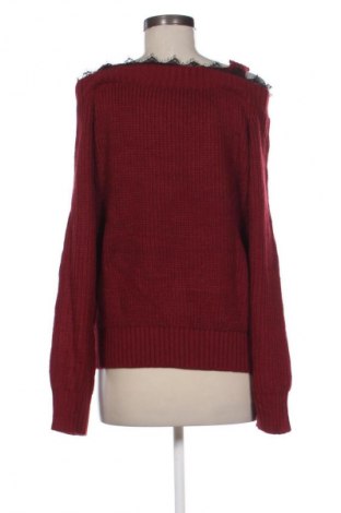 Női pulóver SHEIN, Méret XXL, Szín Piros, Ár 6 119 Ft