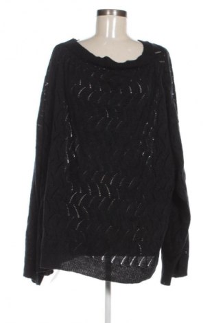 Дамски пуловер SHEIN, Размер 5XL, Цвят Черен, Цена 12,99 лв.