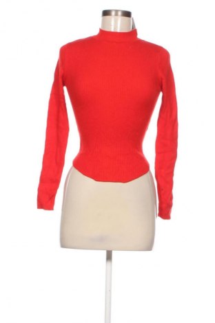 Damski sweter Stradivarius, Rozmiar S, Kolor Czerwony, Cena 40,99 zł
