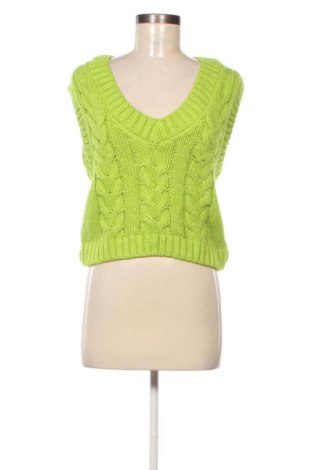 Дамски пуловер Stradivarius, Размер S, Цвят Зелен, Цена 10,99 лв.