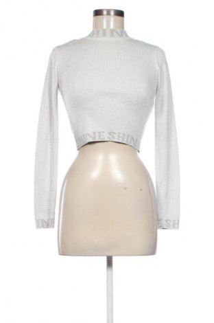 Дамски пуловер Tally Weijl, Размер XS, Цвят Сребрист, Цена 30,00 лв.