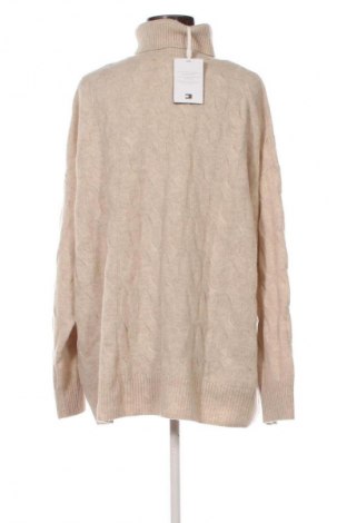 Damski sweter Tommy Hilfiger, Rozmiar 3XL, Kolor Beżowy, Cena 405,99 zł