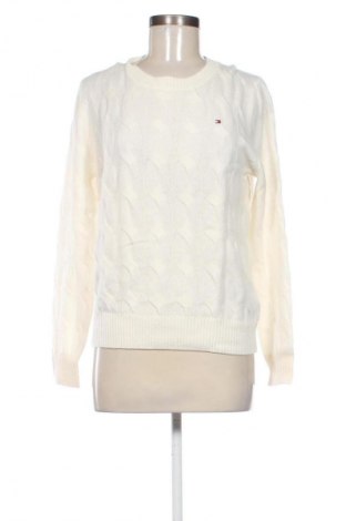 Damenpullover Tommy Hilfiger, Größe M, Farbe Weiß, Preis 167,99 €