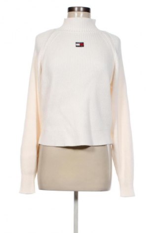 Damski sweter Tommy Jeans, Rozmiar XS, Kolor Biały, Cena 313,99 zł