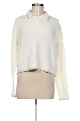 Γυναικείο πουλόβερ Tommy Jeans, Μέγεθος M, Χρώμα Λευκό, Τιμή 50,99 €