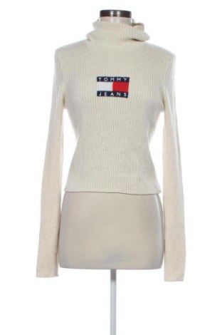 Damenpullover Tommy Jeans, Größe M, Farbe Ecru, Preis 71,99 €