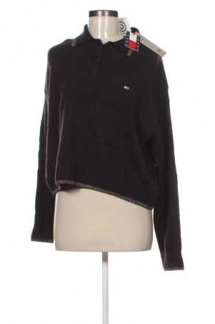 Damenpullover Tommy Jeans, Größe L, Farbe Schwarz, Preis € 87,99