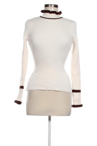 Pulover de femei Trendyol, Mărime S, Culoare Ecru, Preț 84,99 Lei