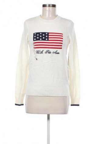 Damski sweter U.S. Polo Assn., Rozmiar XS, Kolor ecru, Cena 179,99 zł