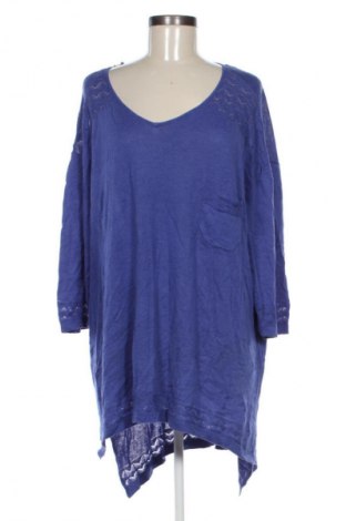 Pulover de femei Ulla Popken, Mărime XXL, Culoare Albastru, Preț 108,04 Lei