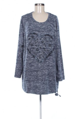 Γυναικείο πουλόβερ Ulla Popken, Μέγεθος XXL, Χρώμα Μπλέ, Τιμή 17,99 €